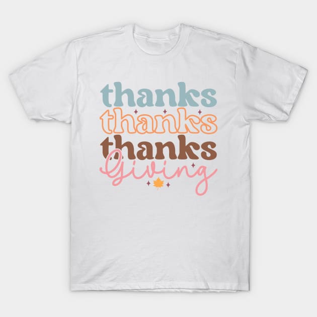 Thanksgiving T-Shirt by Little Blue Skies